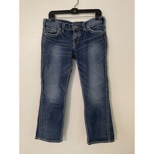 Silver Jeans Women's Skinny Jeans in Medium Blue Wash